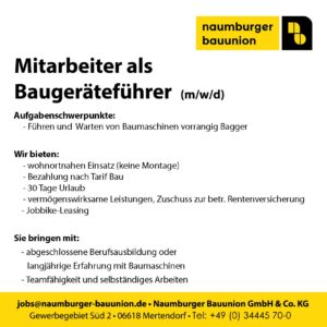 NBU Mitarbeiter gesucht 