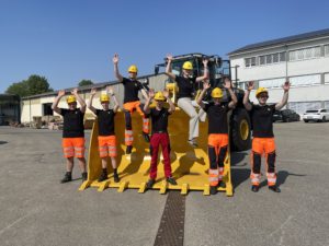Sieben Auszubildende starten bei der Naumburger Bauunion